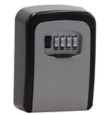 Merkloos Sleutelkluis met combinatieslot, ft 11,9 x 8,5 cm x 3,6 cm