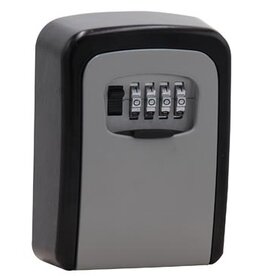 Merkloos Sleutelkluis met combinatieslot, ft 11,9 x 8,5 cm x 3,6 cm