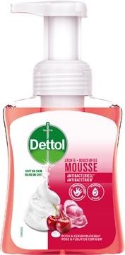 Dettol Dettol handzeep mousse, roos- en kersenbloem, flacon van 250 ml