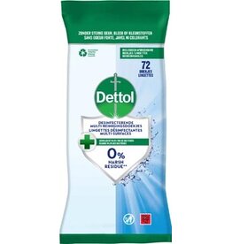 Dettol Dettol reiningsdoekjes desinfecterend, pak van 72 stuks
