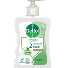 Dettol Dettol handzeep Hydrate, aloë vera en bamboe, flacon van 250 ml