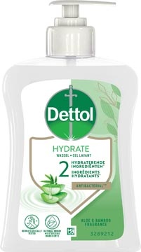 Dettol Dettol handzeep Hydrate, aloë vera en bamboe, flacon van 250 ml