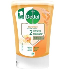 Dettol Dettol no touch handzeep Extra care, honing en vanille, navulling van 250 ml