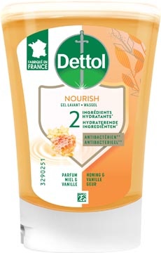 Dettol Dettol no touch handzeep Extra care, honing en vanille, navulling van 250 ml