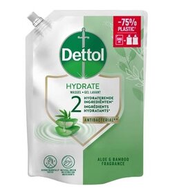 Dettol Dettol handzeep Hydrate, aloë vera en bamboe, navulling van 500 ml