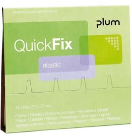 Plum Plum QuickFix navulling voor pleisterautomaat, 45 elastische pleisters