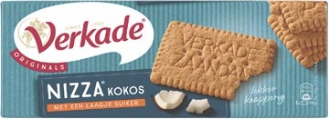 Verkade Verkade Nizza koekjes kokos, pak van 240 gram