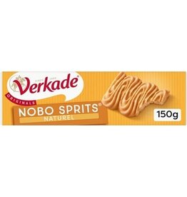 Verkade Verkade Nobo Sprits koekjes natural, pak van 150 gram