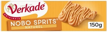 Verkade Verkade Nobo Sprits koekjes natural, pak van 150 gram