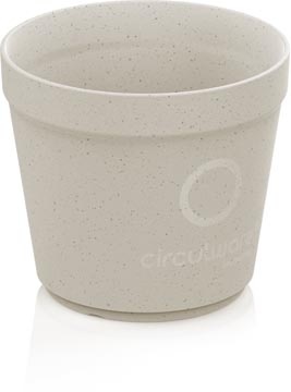 Conpax Conpax Circulware beker, 200 ml, PP, beige, pak van 36 stuks