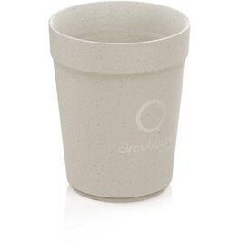 Conpax Conpax Circulware beker, 300 ml, PP, beige, pak van 24 stuks
