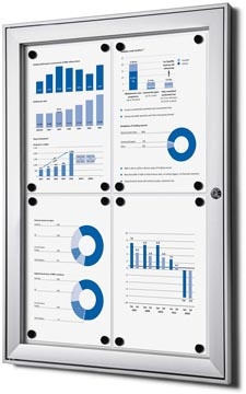Vitrine Binnen+Buiten 4Xa4 1 STUK
