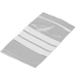 gripsealzakjes, ft 230 x 320 mm, 50 micron, met schrijfvlak en ophanggat, doos van 1000 stuks