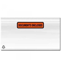 Paklijstenvelop Documents enclosed, ft C6 165 x 122 mm, doos van 1000 stuks