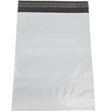 Merkloos Verzendenvelop ft 250 x 350 + 50 mm, 55 micron, doos van 500 stuks