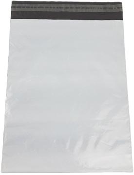 Merkloos Verzendenvelop ft 250 x 350 + 50 mm, 55 micron, doos van 500 stuks