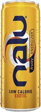 Nalu Nalu energiedrank Exotic, blik van 25 cl, pak van 24 stuks