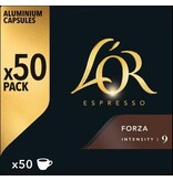 Douwe Egberts Douwe Egberts L'Or Intensity koffiecapsules, Forza, pak van 50 stuks