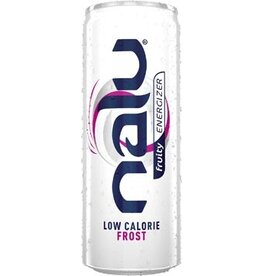 Nalu Nalu energiedrank Frost, blik van 25 cl, pak van 24 stuks