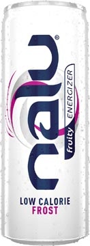 Nalu Nalu energiedrank Frost, blik van 25 cl, pak van 24 stuks