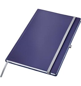 Leitz Leitz Style notitieboek, ft A4, harde kaft, gelijnd, blauw