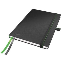 Leitz Leitz Complete notitieboek, ft A5, harde kaft, gelijnd, zwart