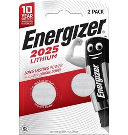Energizer Energizer knoopcel CR2025, blister van 2 stuks