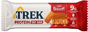 Lotus Trek Lotus Biscoff proteïnereep, 50 g, pak van 16 stuks