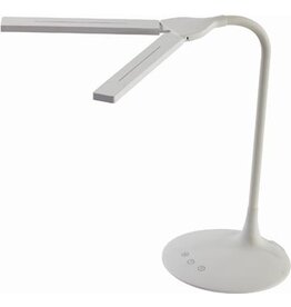 Alba ALBA LED draadloze LED bureaulamp Twin, wit