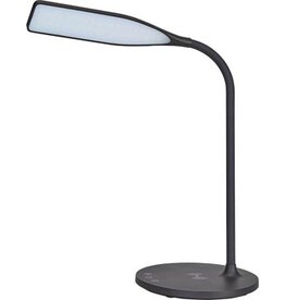 Alba ALBA LED LED bureaulamp Smart, met QI oplader, zwart