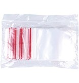 Office Products OFFICE products gripsealzakje, transparant, pak van 100 stuks, 60 x 80 mm