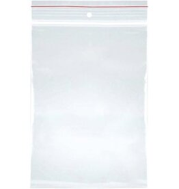 Office Products OFFICE products gripsealzakje, transparant, pak van 100 stuks, 80 x 120 mm