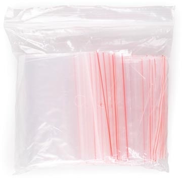 Office Products OFFICE products gripsealzakje, transparant, pak van 100 stuks, 100 x 150 mm
