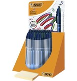 Bic BIC Colours Smooth Drop 4-kleurenbalpen, medium, display van 30 stuks