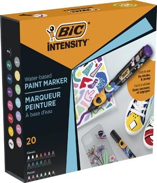 Bic BIC Intensity paintmarker, set van 20 stuks