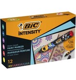 Bic BIC Intensity paintmarker, geassorteerde kleuren, set van 12 stuks