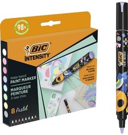 Bic BIC Intensity paintmarker, pastel, set van 8 stuks