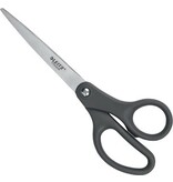 Leitz Leitz schaar, ft 18 cm, rechts en links, scherpe punt, titanium, grijs, blister van 1 stuk