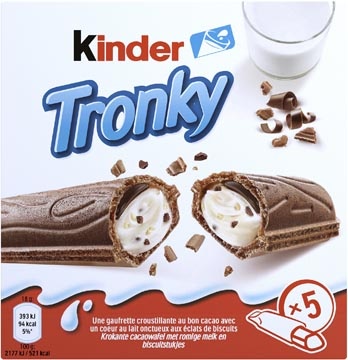 Merkloos Kinder koek Tronky, doos van 5 stuks