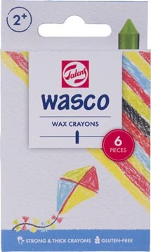 Talens Talens waskrijt Wasco, doos met 6 stuks