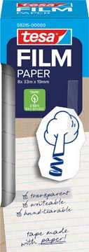 Tesa Tesa Film Tape Papier 19X33 8X 1 STUK
