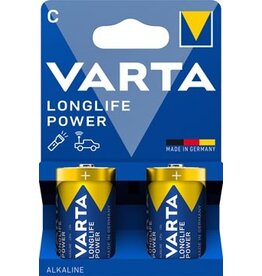 Varta Varta Batterij Longlife Power C, blister van 2 stuks