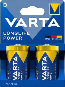 Varta Varta Batterij Longlife Power D, blister van 2 stuks