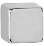 Maul MAUL neodymium kubusmagneet, ft 7 x 7 x 7 mm, trekkracht 1,6 kg, zilver, blister van 10 stuks