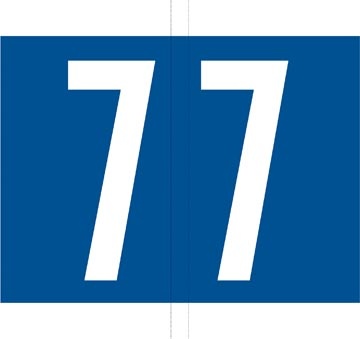 Jalema Codetab Rol 500 X 7 Dblauw 1 STUK