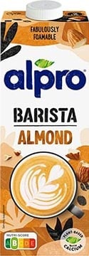 Alpro Alpro Barista plantaardige amandelmelk, 1 l, pak van 8 stuks