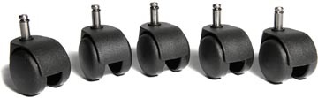 Topstar Topstar wielen voor tapijt, diameter 50 mm, pak van 5 stuks