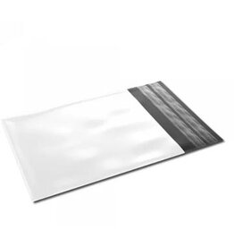 Merkloos Verzendenvelop ft 350 x 450 + 70 mm, met retoursluiting, 55 micron, doos van 500 stuks