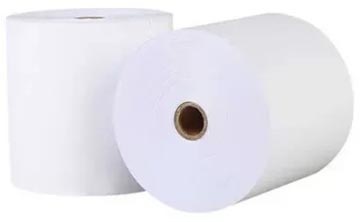 Thermorol papier, 48 g, 57 mm x 9 m, asgat 12 mm, doos van 50 rollen