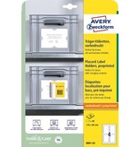 Avery Zweckform Avery positioneeretiket voorbedrukt, ft 120 x 80 mm, wit, pak van 20 etiketten
